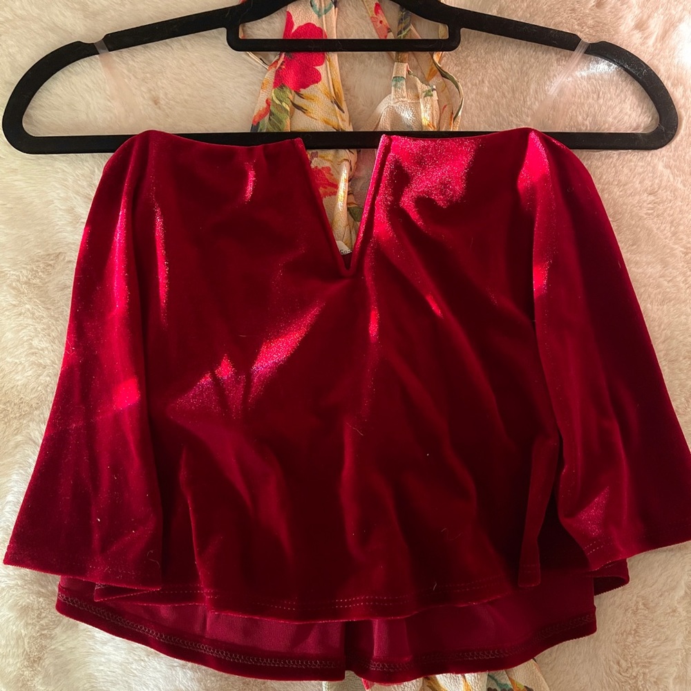 Fashion Nova Velvet Top